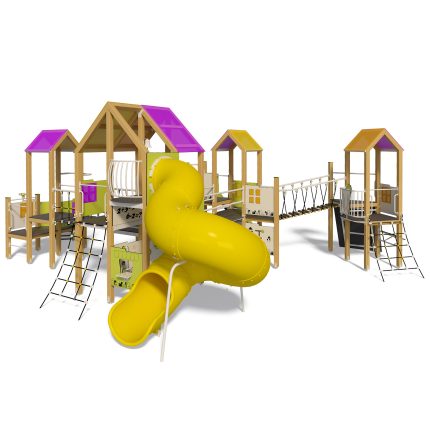 Ігровий комплекс InterAtletika Big City-12 ТЕ942