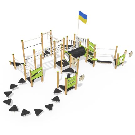 Ігровий гімнастичний комплекс InterAtletika LК150.4