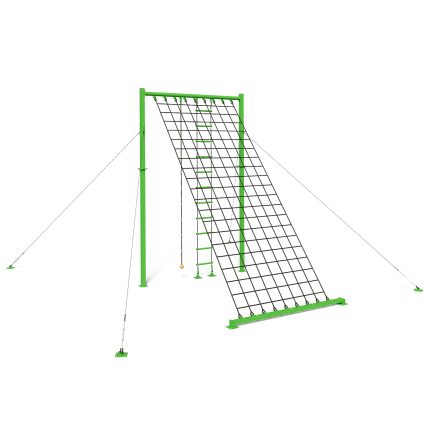 Сходи мотузкові з сіткою InterAtletika KF907.17